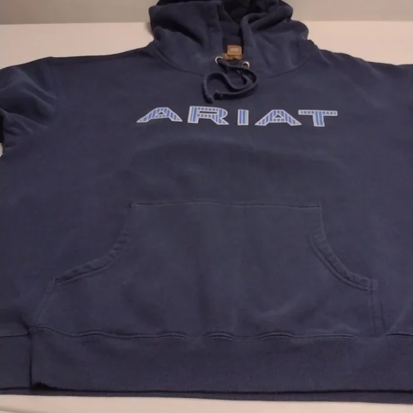 Ariat Hoodie American men size XL/LG black color - Picture 2 of 10